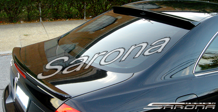Custom Mercedes CLK  Coupe Roof Wing (2003 - 2006) - $299.00 (Manufacturer Sarona, Part #MB-010-RW)